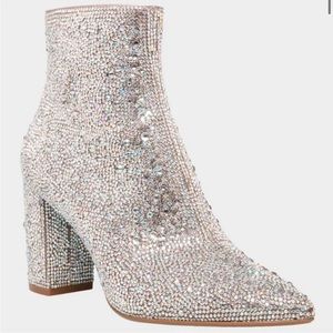 Betsey Johnson CADY Rhinestone booties
